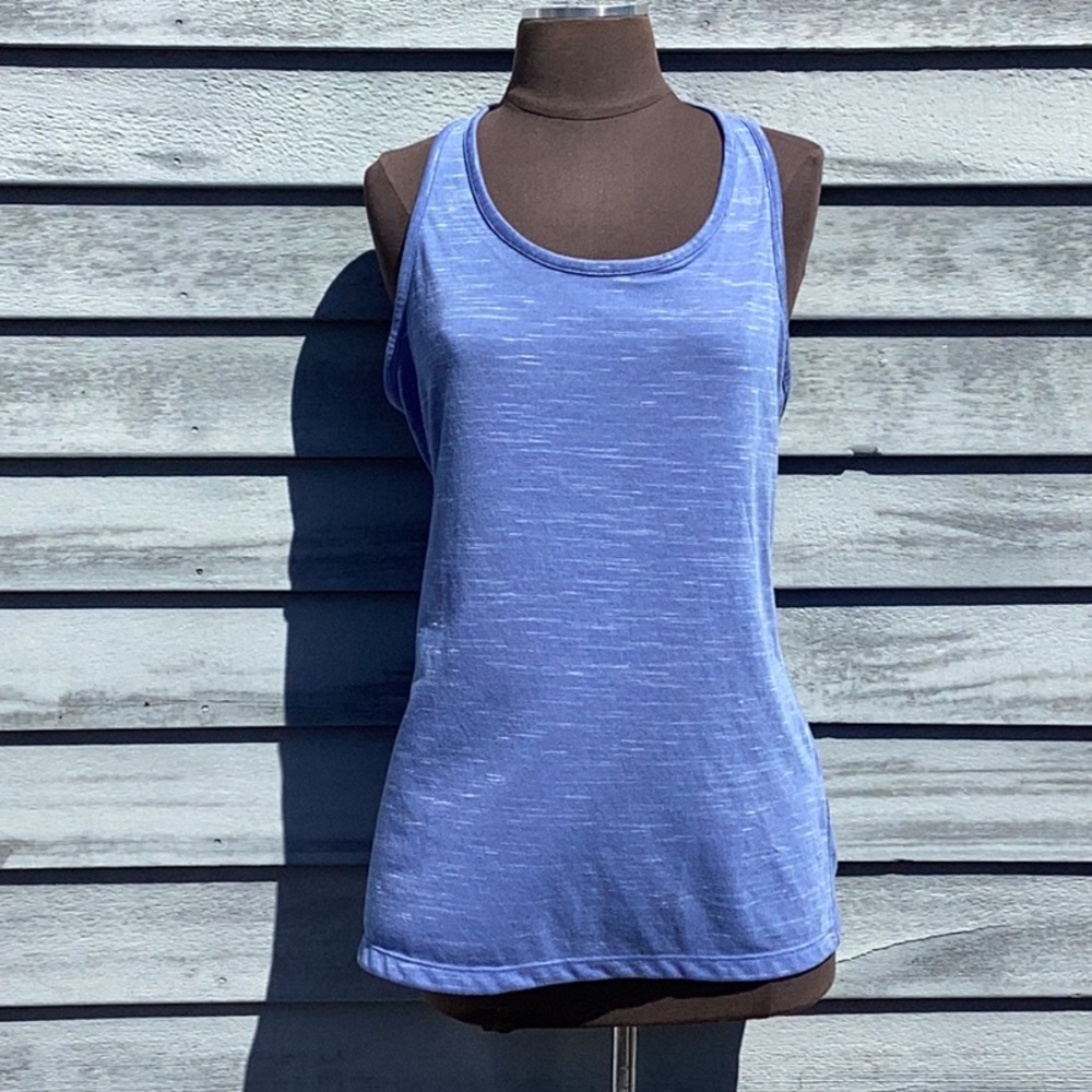 Women's Nike DRI-FIT Blue Racerback Top Large